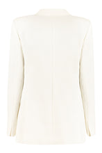 Load image into Gallery viewer, Funghi virgin wool single-breasted blazer
