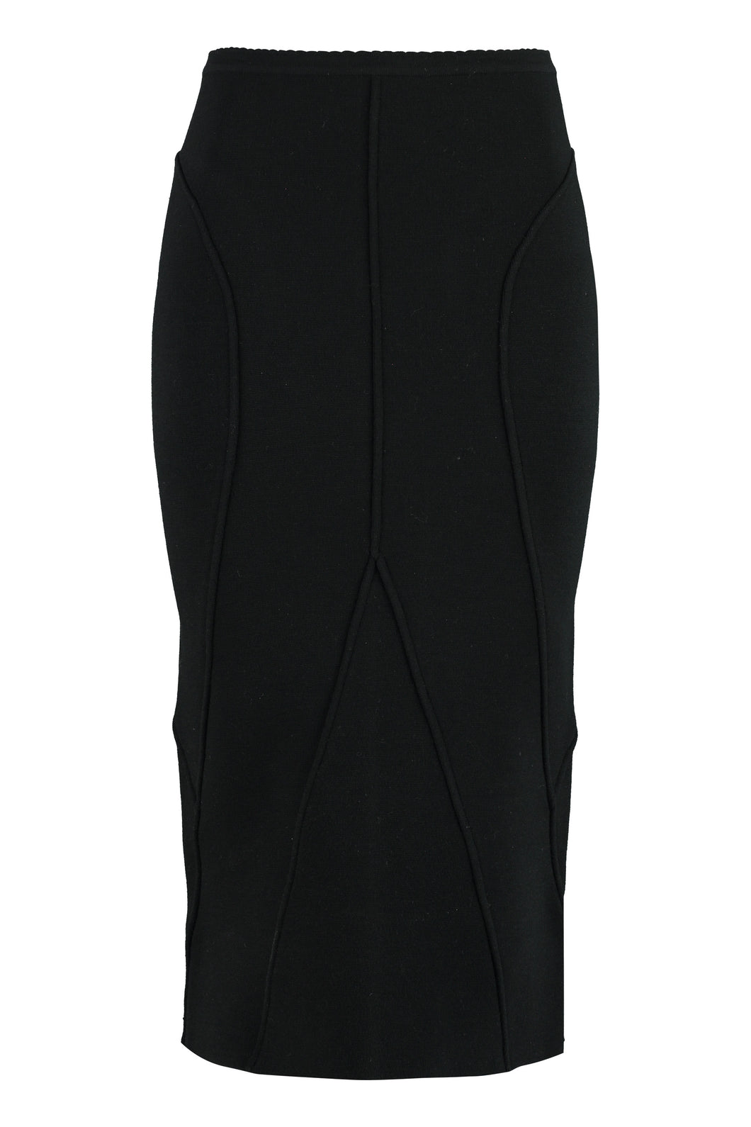 Knit pencil skirt