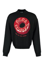 Load image into Gallery viewer, Intarsia crew-neck sweater
