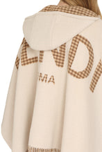 Load image into Gallery viewer, Wool and cashmere blend poncho
