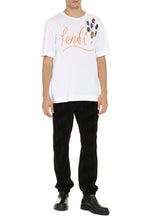 Load image into Gallery viewer, Cotton crew-neck T-shirt
