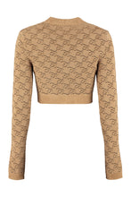 Load image into Gallery viewer, Jacquard knit cardigan
