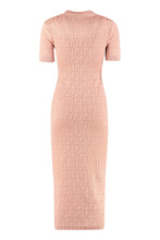 Load image into Gallery viewer, Jacquard knit midi-dress
