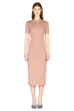 Load image into Gallery viewer, Jacquard knit midi-dress

