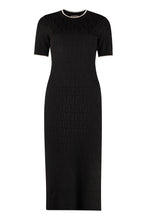 Load image into Gallery viewer, Jacquard knit midi-dress
