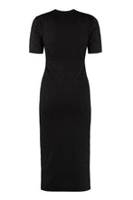 Load image into Gallery viewer, Jacquard knit midi-dress
