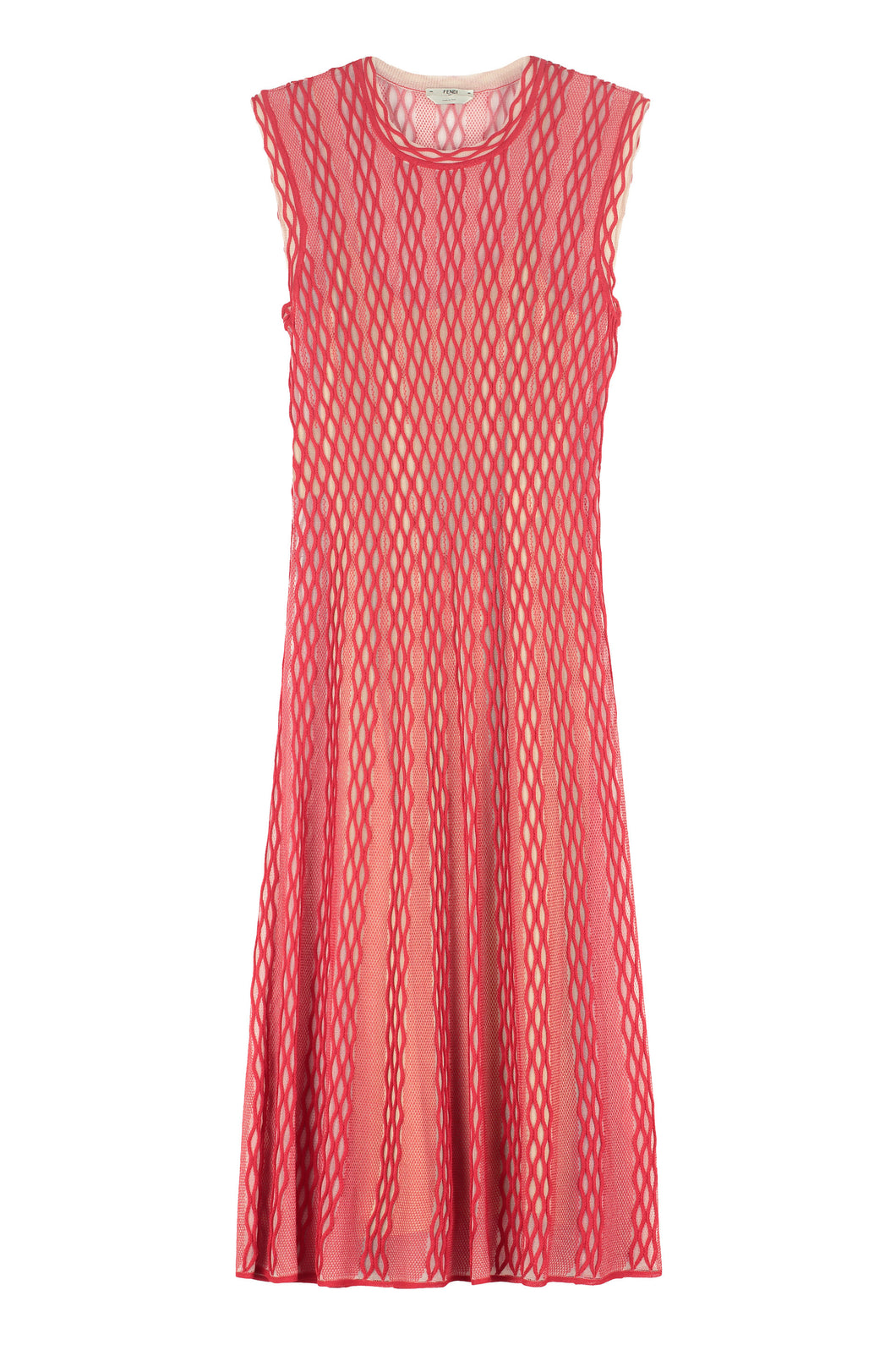 Midi viscose dress