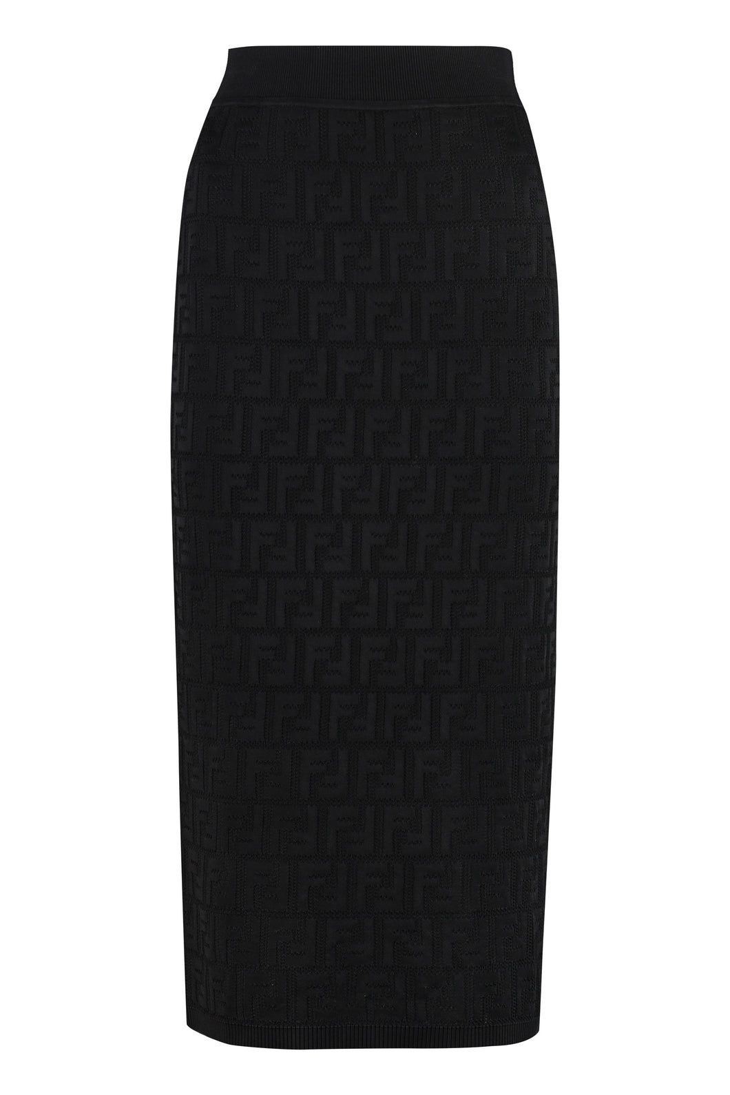 Knit pencil skirt