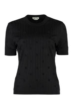 Load image into Gallery viewer, Knitted viscosa-blend top
