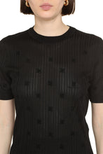 Load image into Gallery viewer, Knitted viscosa-blend top
