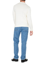 Load image into Gallery viewer, Wool sweater with logo intarsia
