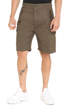 Load image into Gallery viewer, Cotton cargo bermuda shorts
