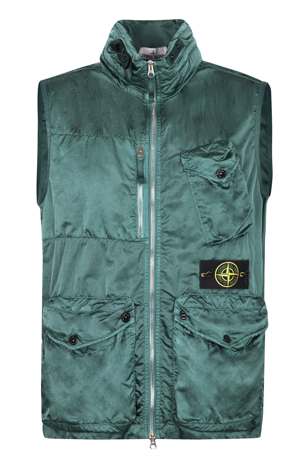 Nylon multi-pocket waistcoat
