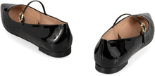 Load image into Gallery viewer, Ribbon Jane pointy-toe ballet flats
