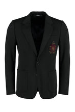Load image into Gallery viewer, Single-breasted virgin wool jacket
