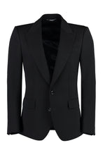 Load image into Gallery viewer, Single-breasted virgin wool jacket
