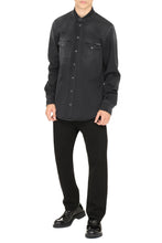 Load image into Gallery viewer, Long sleeve denim shirt
