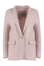 Load image into Gallery viewer, Wool slim fit blazer
