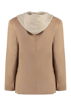 Load image into Gallery viewer, Wool single-breasted blazer
