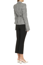 Load image into Gallery viewer, Houndstooth wool blazer
