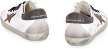 Load image into Gallery viewer, Superstar leather low-top sneakers
