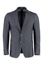 Load image into Gallery viewer, Cotton blend single-breast jacket
