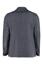 Load image into Gallery viewer, Cotton blend single-breast jacket
