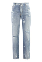 Load image into Gallery viewer, 5-pocket slim fit jeans
