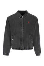 Load image into Gallery viewer, Denim bomber jacket
