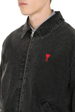 Load image into Gallery viewer, Denim bomber jacket
