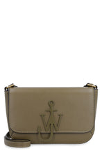 Load image into Gallery viewer, Chain Midi Anchor leather crossbody bag
