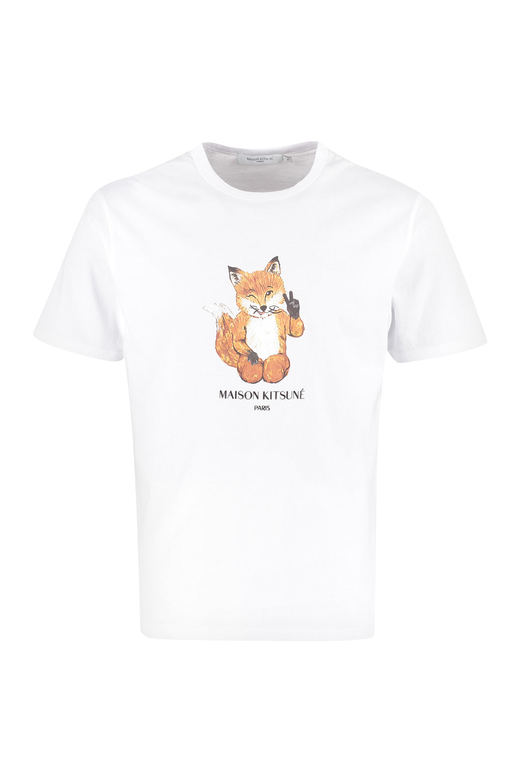 Printed cotton T-shirt