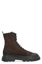 Load image into Gallery viewer, Hogan H619 leather combat boots
