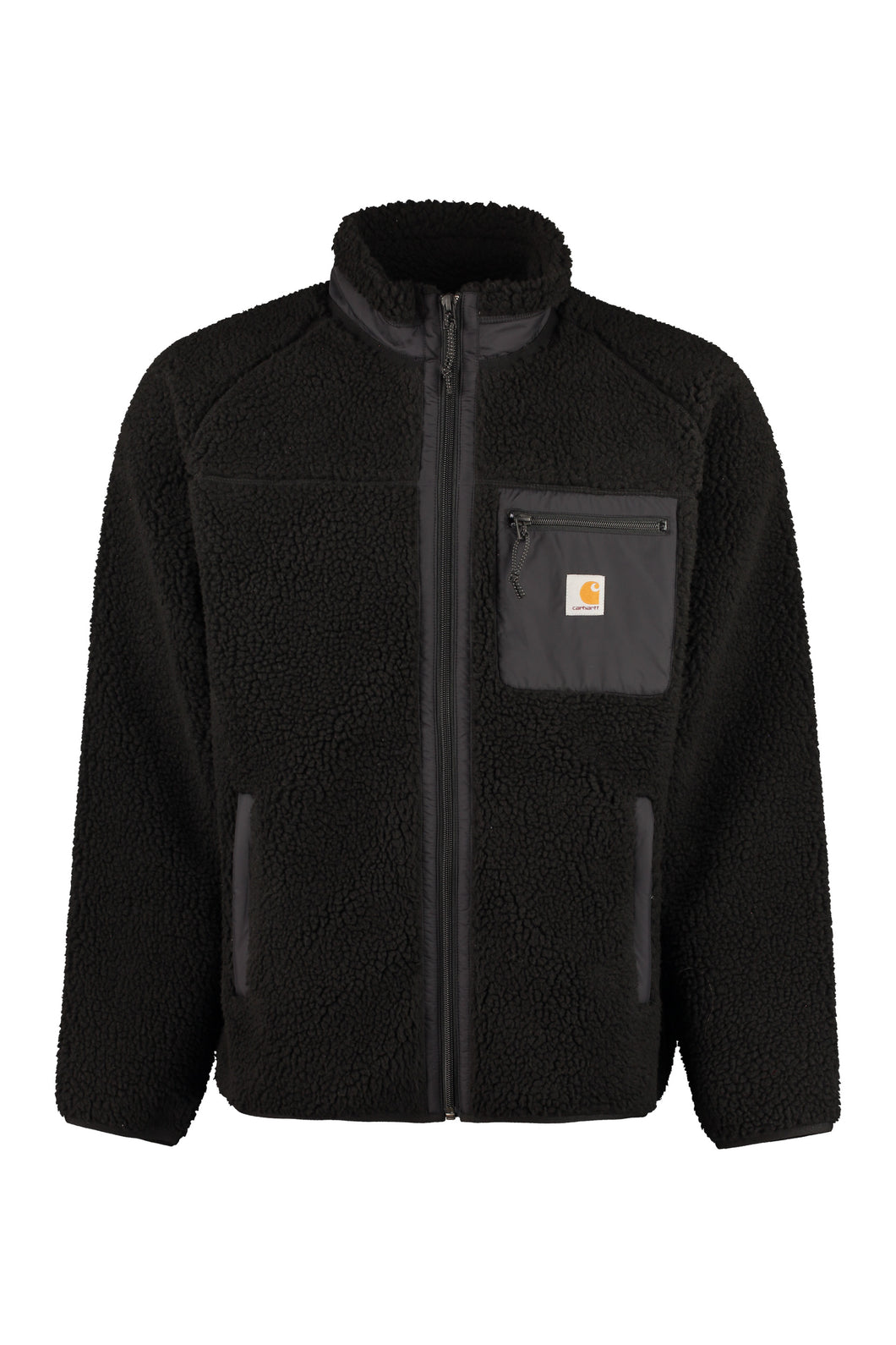 Fleece bomber jacket