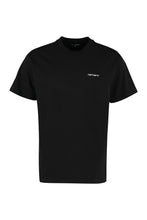 Load image into Gallery viewer, Cotton crew-neck T-shirt
