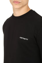 Load image into Gallery viewer, Embroidered logo crew-neck sweatshirt
