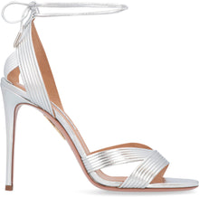 Load image into Gallery viewer, Ari metallic leather sandals
