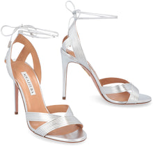 Load image into Gallery viewer, Ari metallic leather sandals
