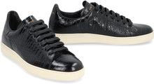 Load image into Gallery viewer, Warwick leather low-top sneakers
