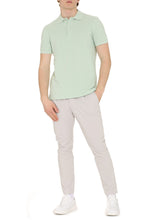 Load image into Gallery viewer, Short sleeve cotton polo shirt
