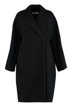 Load image into Gallery viewer, Double-breasted wool coat
