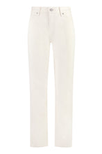 Load image into Gallery viewer, 5-pocket straight-leg jeans
