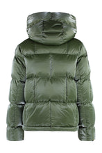 Load image into Gallery viewer, Brielin hooded nylon down jacket
