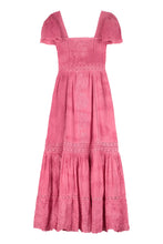 Load image into Gallery viewer, Norma embroidered cotton long dress
