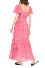 Load image into Gallery viewer, Norma embroidered cotton long dress
