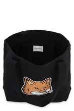 Load image into Gallery viewer, Fox Head Canvas tote bag
