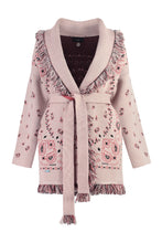 Load image into Gallery viewer, Bandana jacquard cardigan
