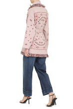 Load image into Gallery viewer, Bandana jacquard cardigan
