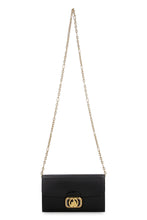 Load image into Gallery viewer, Leather clutch with strap
