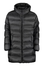 Load image into Gallery viewer, Pisquid long hooded down jacket
